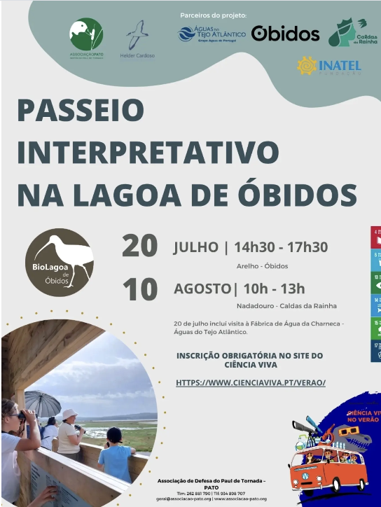 Passeio interpretativo na Lagoa de Óbidos — event image